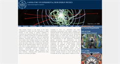 Desktop Screenshot of physics.rockefeller.edu